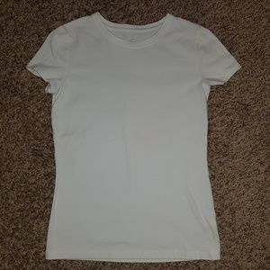 Girls plain White tee